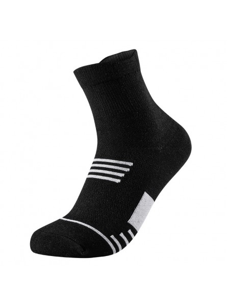 Men Simple Breathable Non-Slip Sweat-Absorbent Sports Cotton Socks